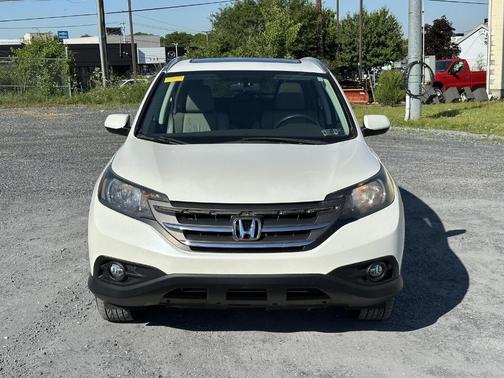 White Diamond Pearl 2013 Honda CR-V EX-L