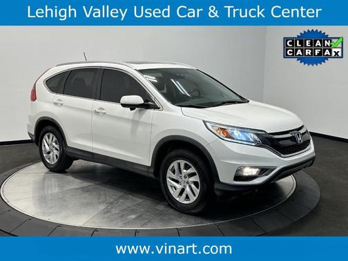 White Diamond Pearl 2016 Honda CR-V EX-L