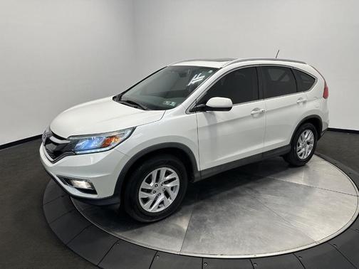 White Diamond Pearl 2016 Honda CR-V EX-L