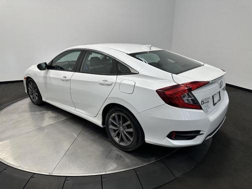 Platinum White Pearl 2021 Honda Civic EX