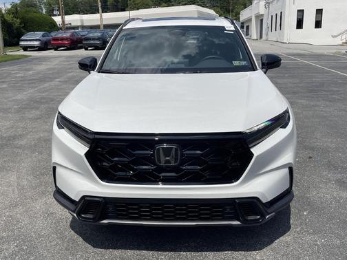 Platinum White Pearl 2026 Honda CR-V Hybrid Sport-L