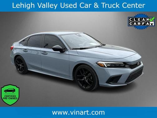Sonic Gray Pearl 2023 Honda Civic Sport