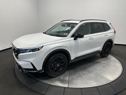 Platinum White Pearl 2023 Honda CR-V Hybrid Sport