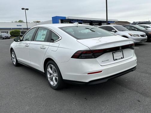 Platinum White Pearl 2026 Honda Accord LX