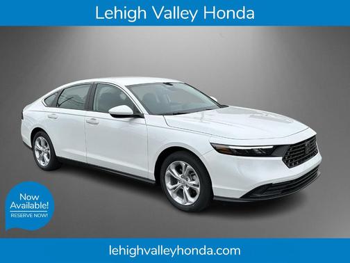 Platinum White Pearl 2026 Honda Accord LX