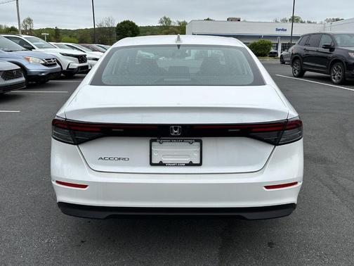 Platinum White Pearl 2026 Honda Accord LX