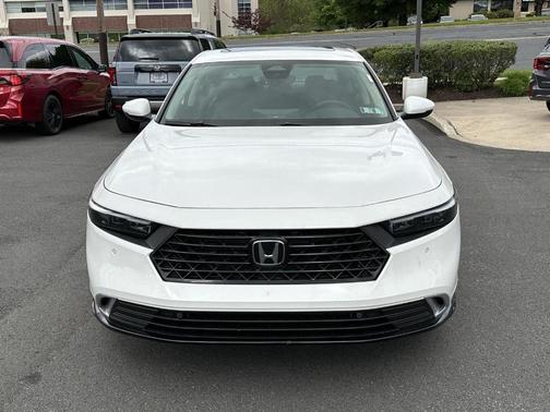 Platinum White Pearl 2026 Honda Accord Hybrid Touring