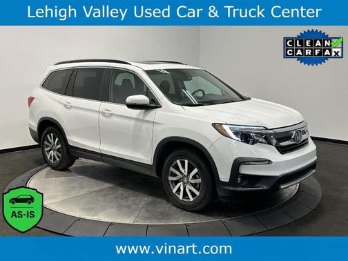 Platinum White Pearl 2021 Honda Pilot EX-L
