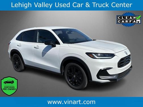 Platinum White Pearl 2026 Honda HR-V Sport