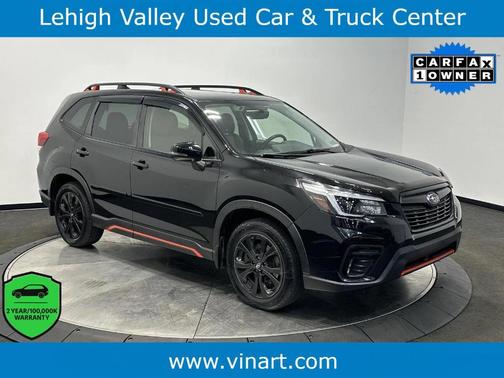 Crystal Black Silica 2021 Subaru Forester Sport