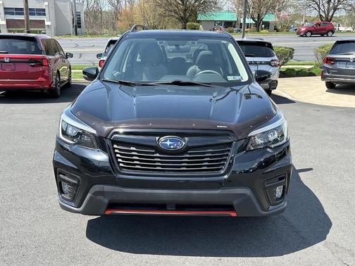 Crystal Black Silica 2021 Subaru Forester Sport