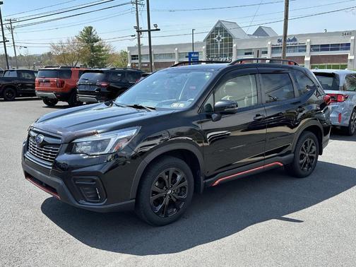 Crystal Black Silica 2021 Subaru Forester Sport