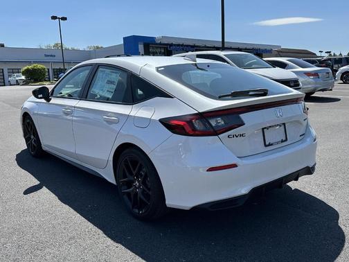 Platinum White Pearl 2026 Honda Civic Hybrid Sport