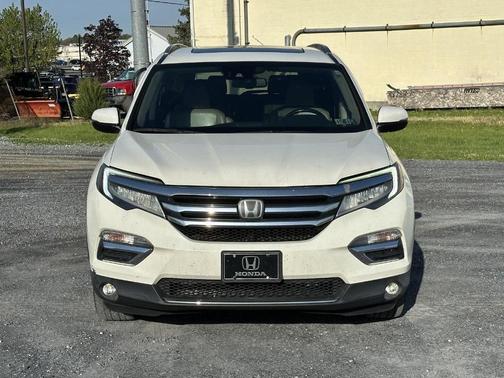 White Diamond Pearl 2016 Honda Pilot Elite