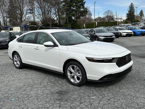 Platinum White Pearl 2026 Honda Accord LX