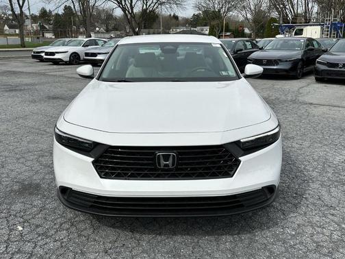 Platinum White Pearl 2026 Honda Accord LX