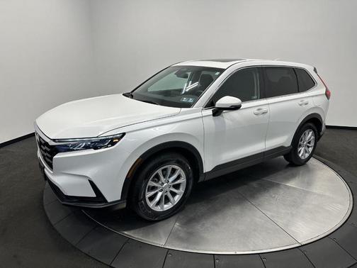 Platinum White Pearl 2024 Honda CR-V EX