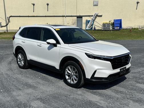 Platinum White Pearl 2024 Honda CR-V EX