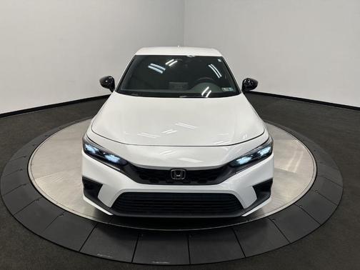 Platinum White Pearl 2024 Honda Civic Sport