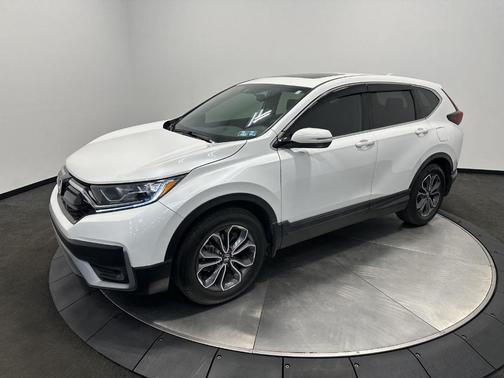 Platinum White Pearl 2022 Honda CR-V EX