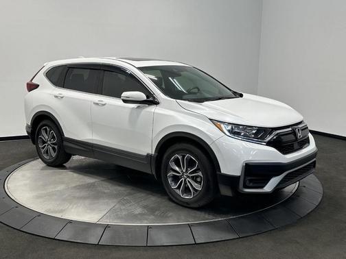 Platinum White Pearl 2022 Honda CR-V EX