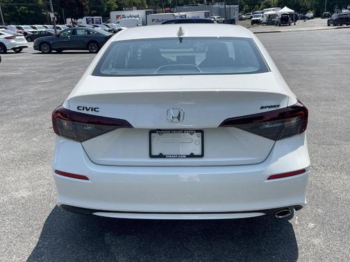 Platinum White Pearl 2026 Honda Civic Sport