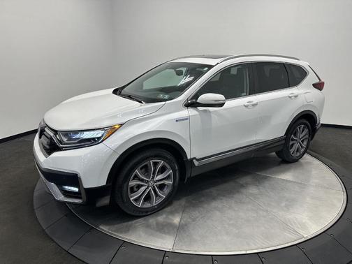 Platinum White Pearl 2022 Honda CR-V Hybrid Touring