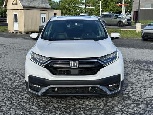 Platinum White Pearl 2022 Honda CR-V Hybrid Touring