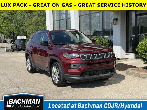 Velvet Red Pearlcoat 2022 Jeep Compass Latitude Lux