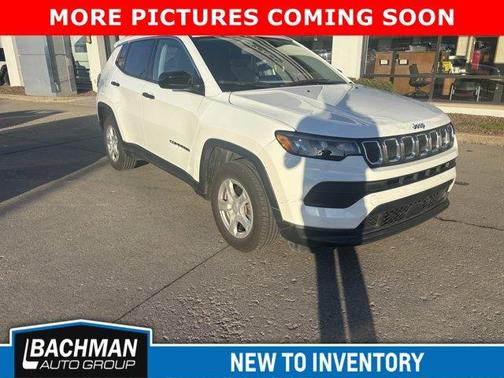 Bright White Clearcoat 2022 Jeep Compass Sport