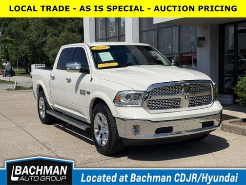Pearl White 2016 RAM 1500 Laramie