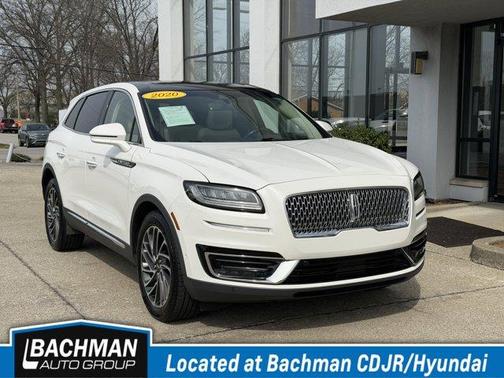 Pristine White 2020 Lincoln Nautilus Reserve