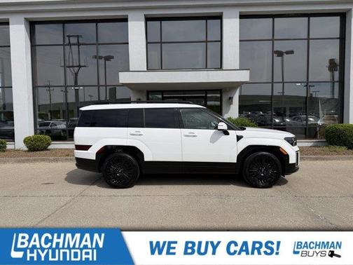White 2026 Hyundai SANTA FE HEV Calligraphy