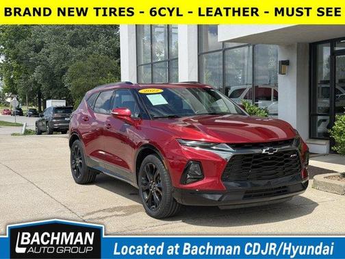 Cherry Red Tintcoat 2022 Chevrolet Blazer RS