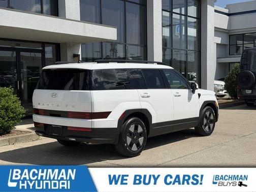 White 2026 Hyundai SANTA FE HEV SEL