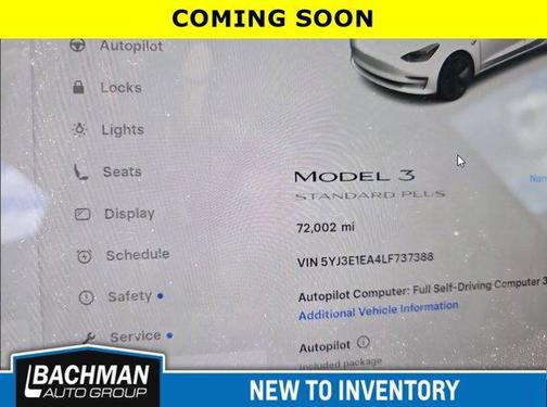 2020 Tesla Model 3 Standard Range