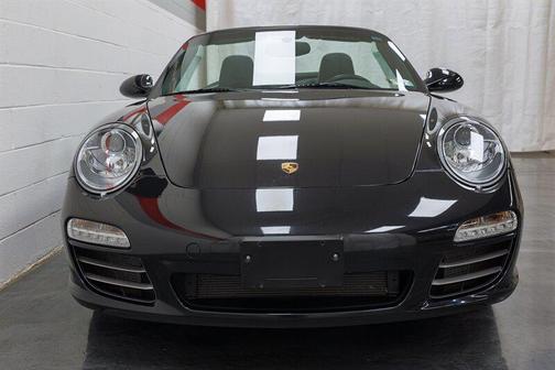 Basalt Black Metallic 2011 Porsche 911 Carrera 4S Cabriolet
