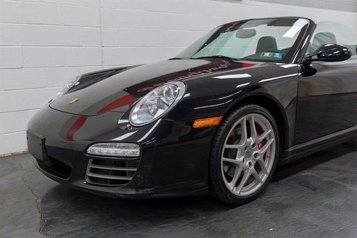 Basalt Black Metallic 2011 Porsche 911 Carrera 4S Cabriolet