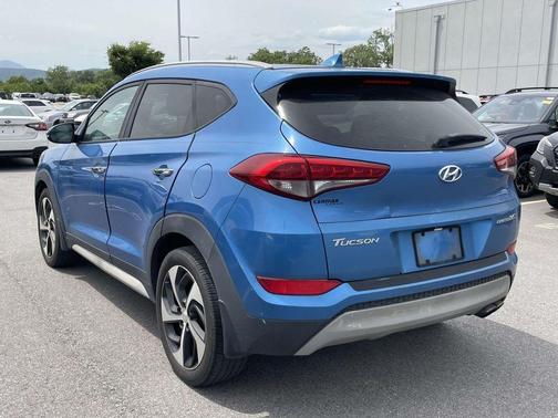 Caribbean Blue 2017 Hyundai TUCSON Limited