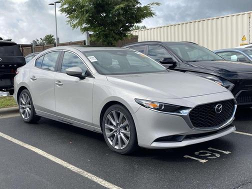 Platinum Quartz Metallic 2024 Mazda Mazda3 FWD w/Preferred Package