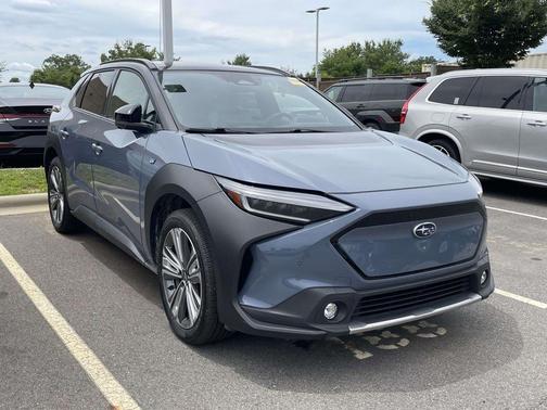 Harbor Mist Gray Pearl 2023 Subaru Solterra Touring