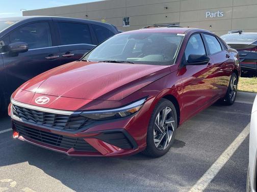 Red 2025 Hyundai ELANTRA SEL Sport