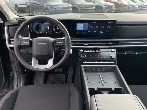 Hampton Gray 2026 Hyundai SANTA FE HEV SE