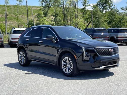 Stellar Black Metallic 2025 Cadillac XT4 Premium Luxury