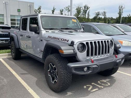 Silver Zynith Clearcoat 2022 Jeep Gladiator Rubicon