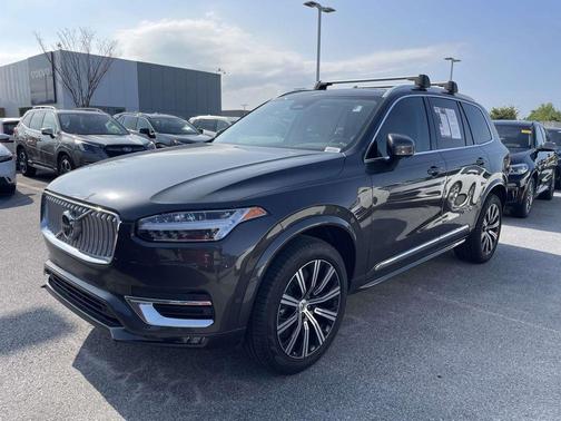 Platinum Grey Metallic 2024 Volvo XC90 B6 Plus Bright Theme 7-Seater