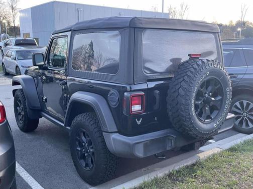 Black Clearcoat 2021 Jeep Wrangler Sport