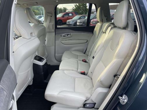 Denim Blue Metallic 2023 Volvo XC90 Recharge Plug-In Hybrid T8 Plus Bright Theme 7-Seater