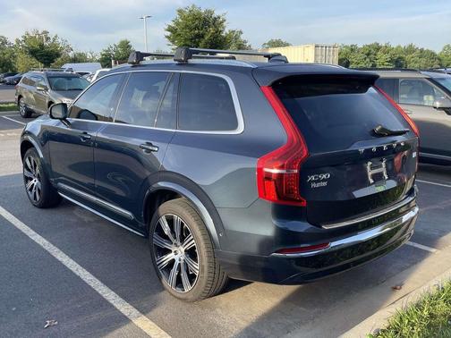 Denim Blue Metallic 2023 Volvo XC90 Recharge Plug-In Hybrid T8 Plus Bright Theme 7-Seater