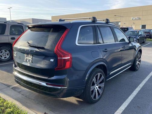 Denim Blue Metallic 2023 Volvo XC90 Recharge Plug-In Hybrid T8 Plus Bright Theme 7-Seater